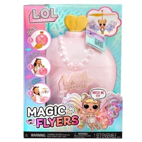 L.O.L. Surprise! Magic Flyers: Sky Starling- Hand Guided Flying Doll BRAND NEW - Picture 1 of 4